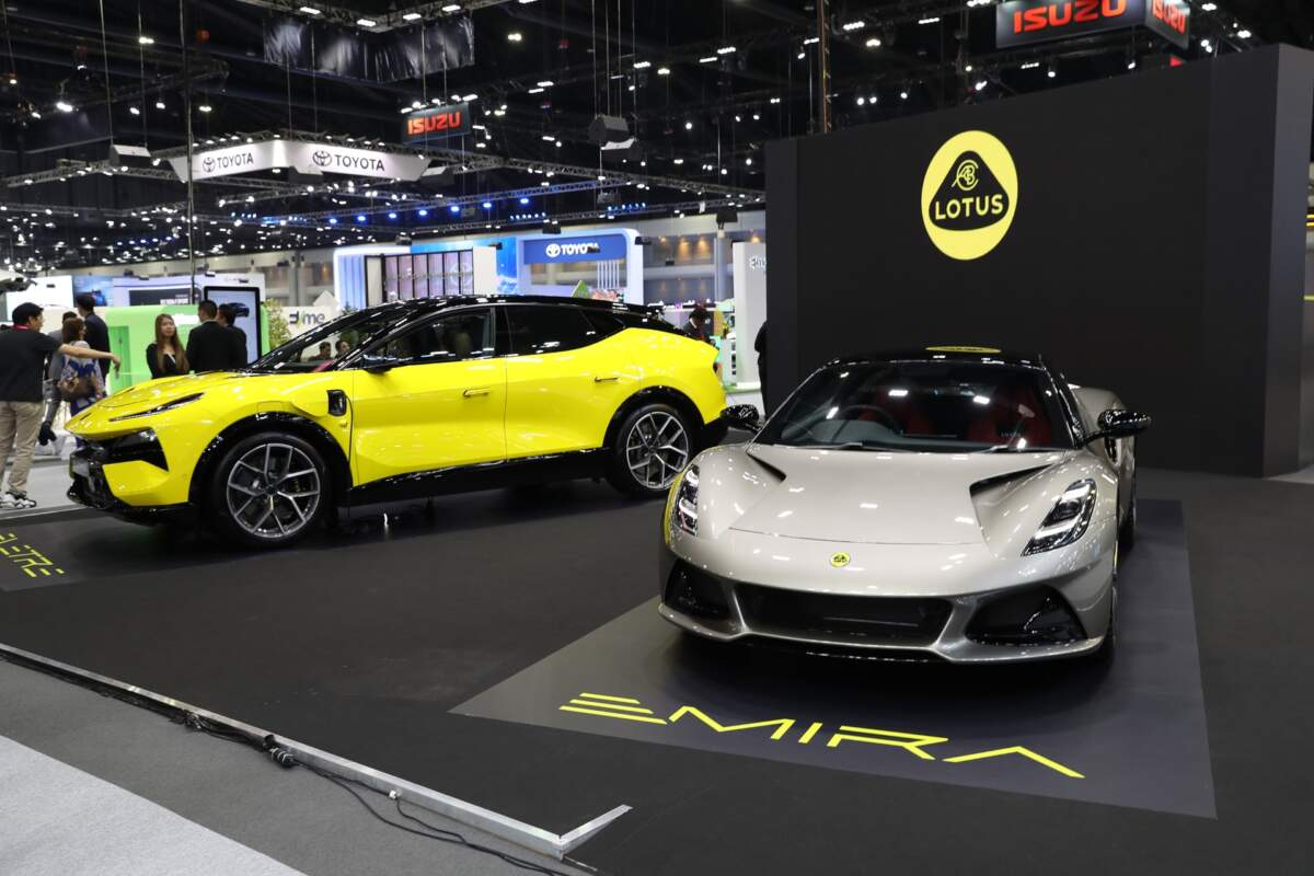 Lotus เผยโฉม 2 รุ่นเรือธง “Lotus Eletre” และ “Lotus Emira” ในงาน Motor Expo 2023