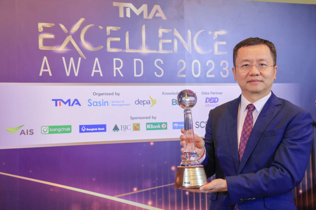 หัวเว่ย ประเทศไทย รับรางวัลพระราชทานอันทรงเกียรติ “Thailand Corporate Excellence Awards 2023”