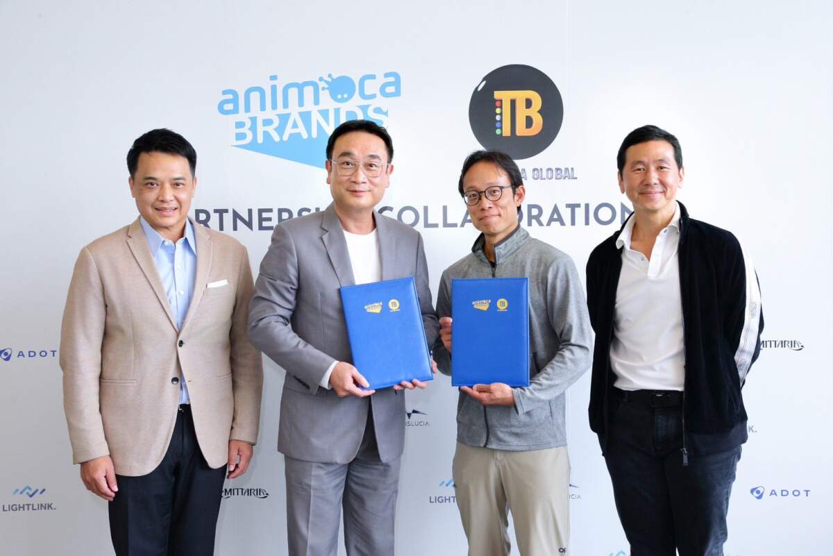 Animoca Brands บริษัทแม่ The Sandbox และ T&B Media Global ประกาศความร่วมมือขยายศักยภาพ Ecosystem ในพื้นที่ Web3