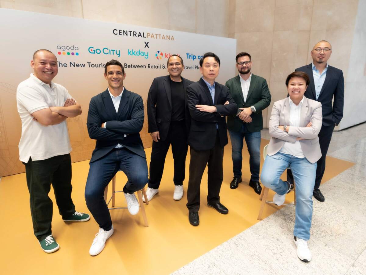 เซ็นทรัลพัฒนา จับมือ 5 แพลตฟอร์มท่องเที่ยวดิจิทัล เปิดโครงการ “The New Tourism Era Between Retail & Digital Travel Platform”