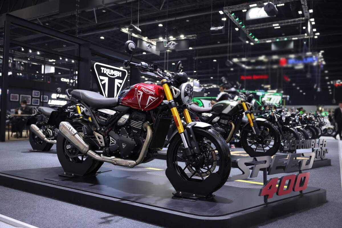 ไทรอัมพ์ มอเตอร์ไซเคิลส์ ผนึก 2 สำนักแต่งรถชั้นนำระดับประเทศ ร่วมคัสตอม Speed 400 และ Scrambler 400 X ครั้งแรกในไทย