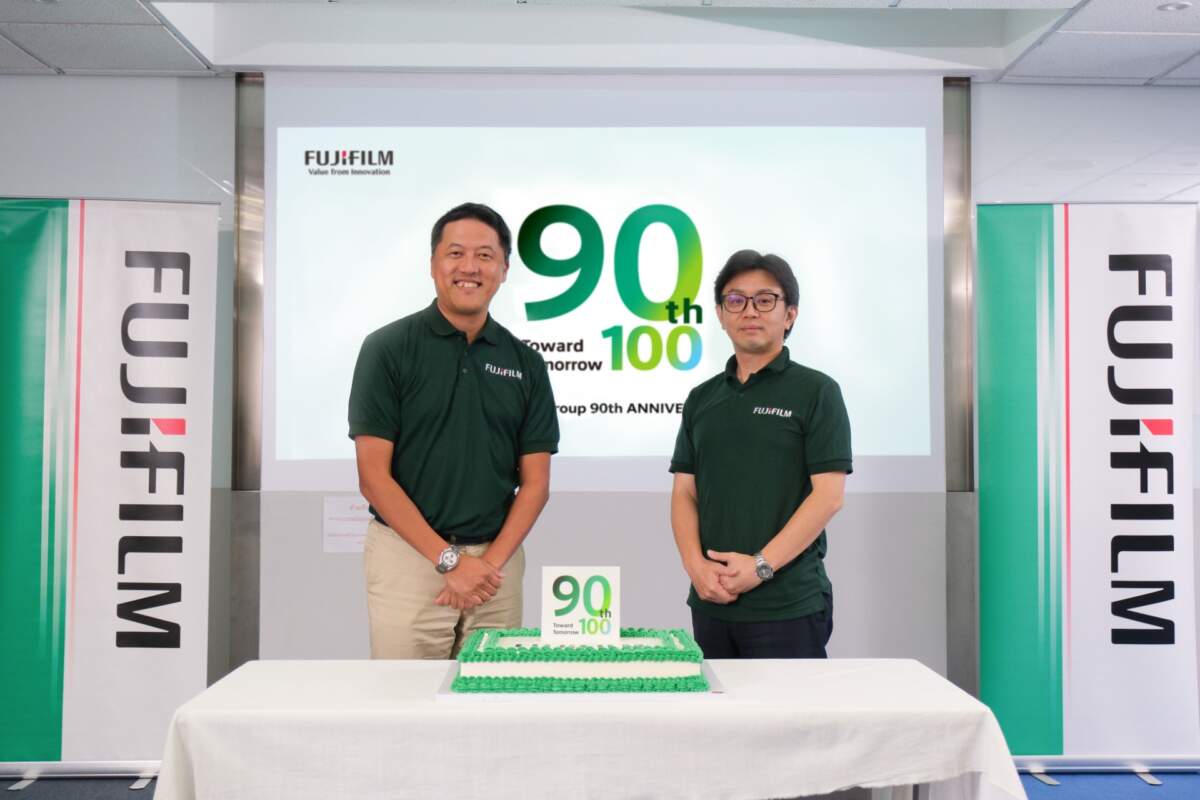ฟูจิฟิล์ม ฉลองครบรอบ 90 ปี ประกาศจุดมุ่งหมายใหม่แห่งการ “แต่งแต้มรอยยิ้มให้โลกของเรา”