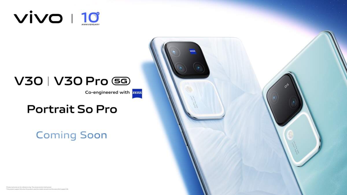 ฉลองครบรอบ 10 ปีแห่งการเดินทาง! เตรียมเปิดตัว vivo V30 พร้อมนวัตกรรม ‘vivo ZEISS Co-engineered’ ครั้งแรกในตระกูล V Series พร้อมกัน 28 ก.พ. นี้