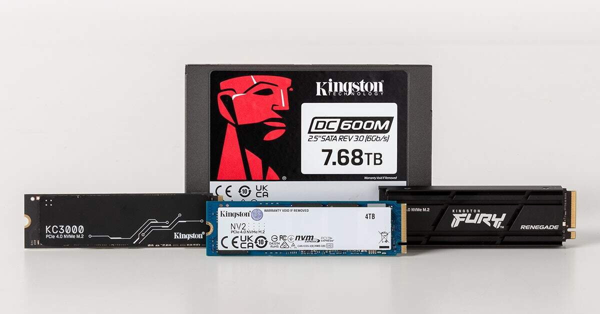 Kingston ครองผู้นำส่วนแบ่งการตลาด SSD ในปี 2566 ติดต่อกันเป็นปีที่ 7