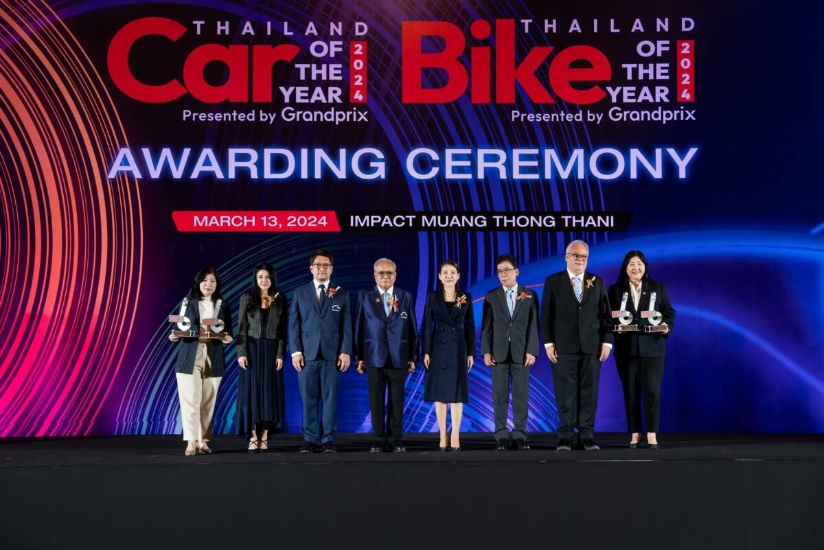 Honda คว้า 4 รางวัลรถไฮบริดยอดเยี่ยมแห่งปี ในงาน Car of the Year 2024