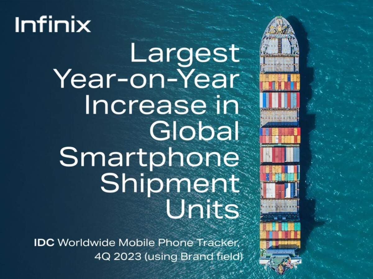 Infinix ยอดส่งมอบสมาร์ทโฟนพุ่ง 64% ครองแชมป์แบรนด์ที่มีการเติบโตสูงสุดของปี 66
