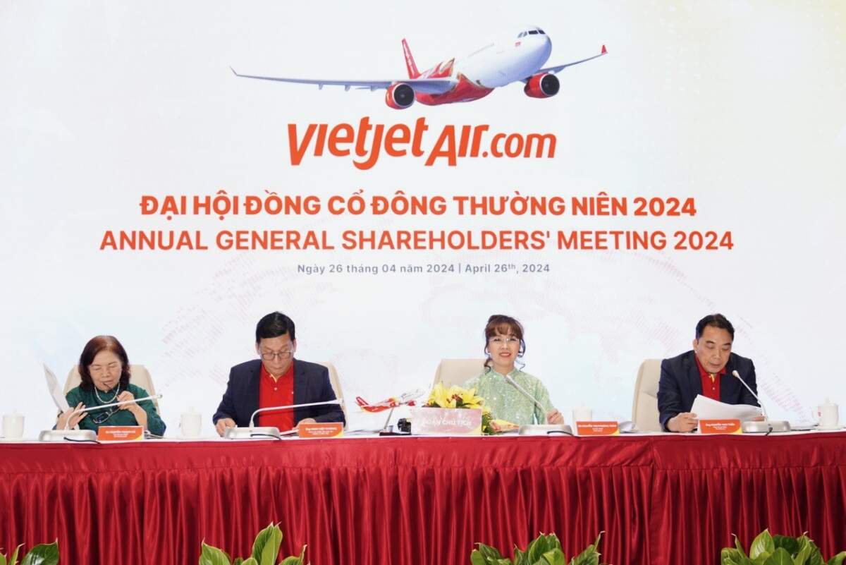 Vietjet เผยรายได้ประจำไตรมาส 1/2567 มูลค่ากว่า 701 ล้านเหรียญสหรัฐ