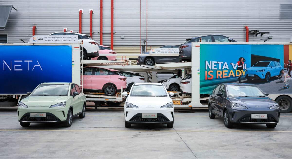 NETA พร้อมส่งมอบ NETA V-II รถยนต์พลังงานไฟฟ้าที่ผลิตจากโรงงานในประเทศไทยให้ลูกค้าชาวไทย
