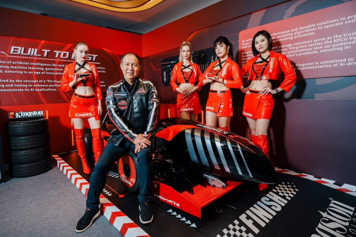 Kingston กลับมาอีกครั้งกับงาน COMPUTEX 2024 ภายใต้คอนเซปต์ "Racing Beyond Limits" พร้อมเปิดตัวหน่วยความจำ DDR5, DDR5 CAMM2 และการใช้งาน AI ที่ได้แรงบันดาลใจจากรถแข่ง