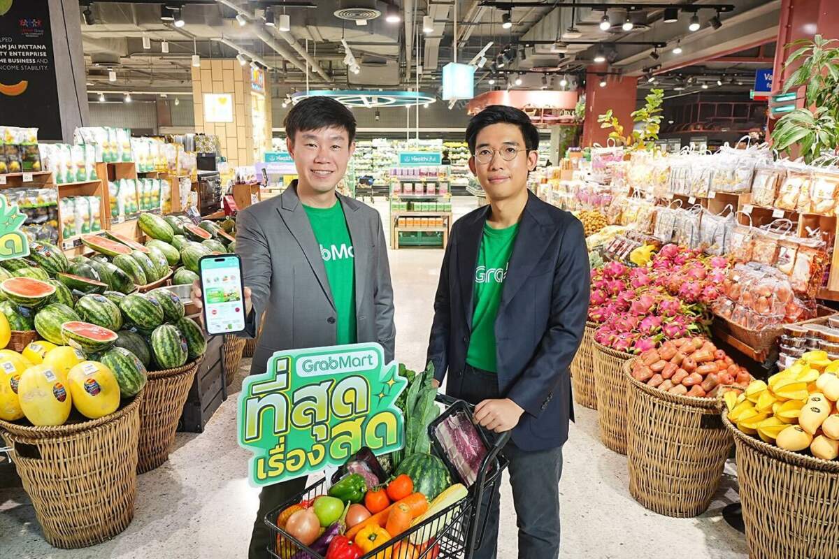 GrabMart ผุดฟีเจอร์เพิ่ม SKU ของสด เผยคนไทยสั่งเนื้อสัตว์กว่า 2,400 ตัน