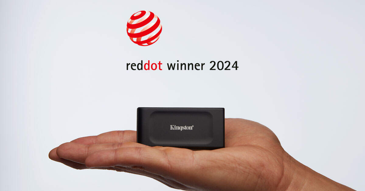 Kingston XS1000 ผลิตภัณฑ์ SSD แบบพกพา คว้ารางวัล Red Dot Award ประจำปี 2567