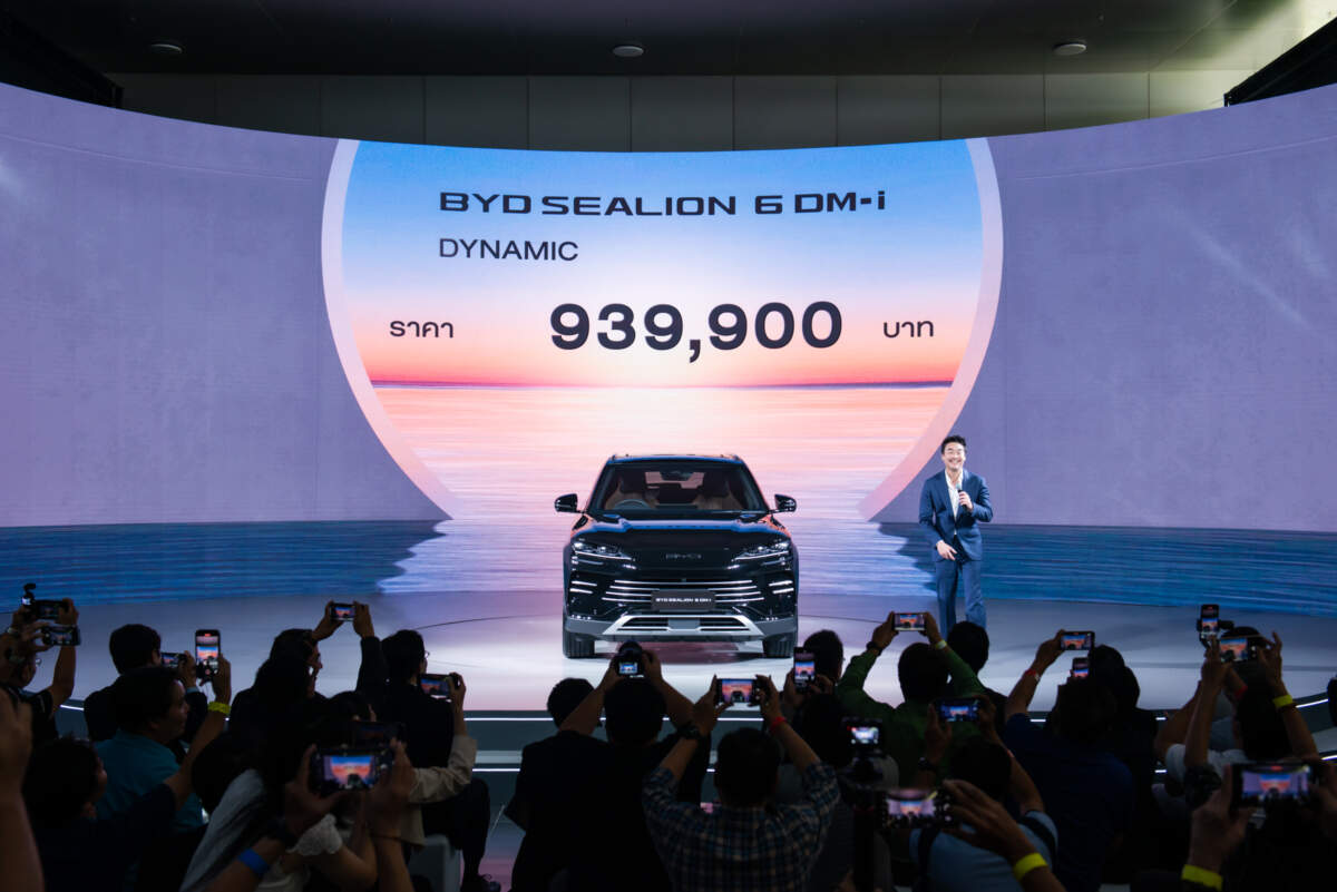 เปิดตัว BYD SEALION 6 DM-i Super Hybrid รถยนต์ C-SUV Plug-in Hybrid รุ่นแรกที่ผลิตในไทย