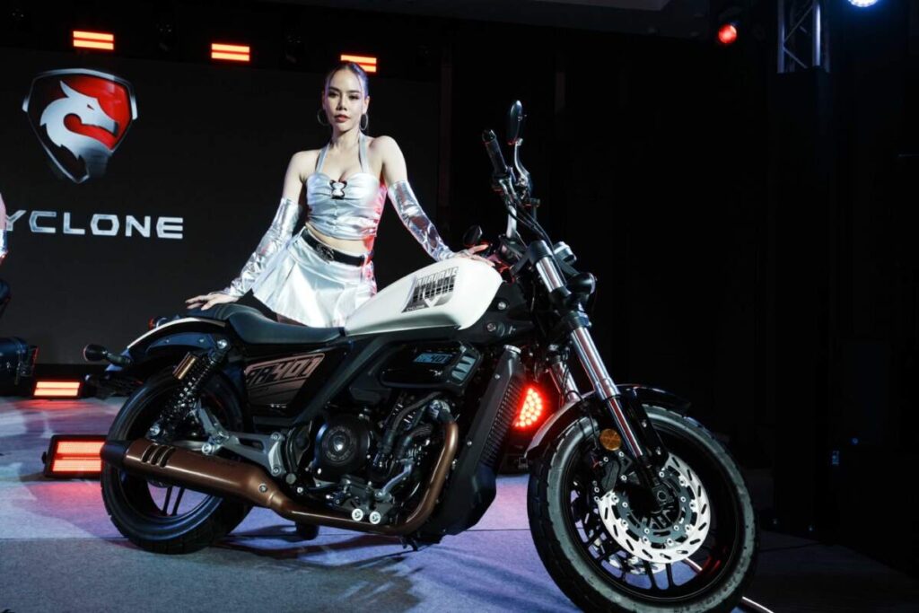 ‘จงเซิน’ ยักษ์ใหญ่จากจีน ประเดิมส่ง CYCLONE RA401 บุกตลาดจักรยานยนต์ในไทย