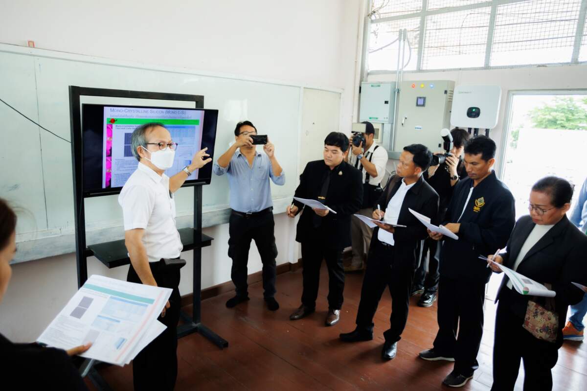 สำนักงานสลากฯ ปลูกฝังพลังงานสะอาด เดินหน้าติดตั้งโซลาร์เซลล์ให้กับโรงเรียนทั่วประเทศ