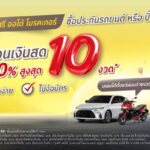 ‘กรุงศรี ออโต้ โบรคเกอร์’ ส่งโปรโมชันท้ายปี ประกันรถยนต์ บิ๊ก ไบค์ และ อีวี รับส่วนลดพิเศษพร้อมผ่อนจ่ายเงินสดได้