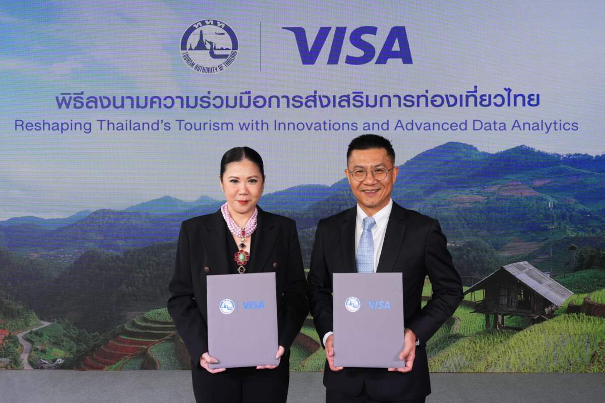 ททท. จับมือ Visa ยกระดับการท่องเที่ยวด้วยนวัตกรรมทางการเงิน