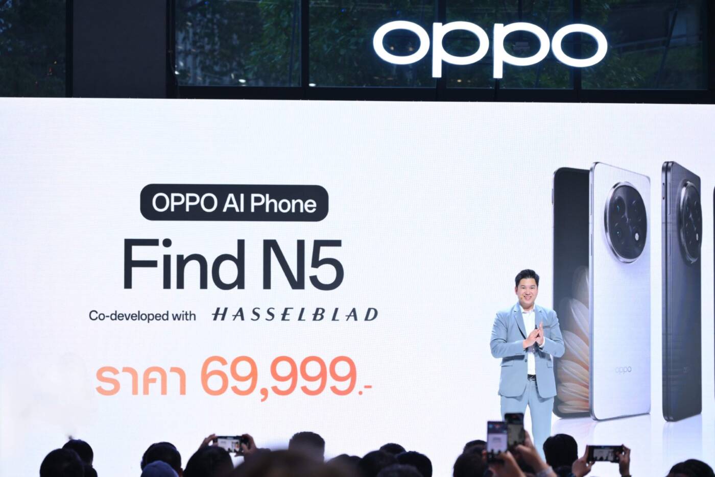 ยังไงดี! เปิดตัว OPPO Find N5 ในราคา 69,999 บาท ตั้งเป้าเจาะตลาดพรีเมียม แต่ใส่กล้อง Ultrawide และกล้องหน้ามาแค่ 8MP