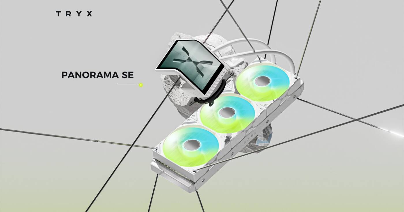 TRYX เปิดตัว "PANORAMA SE" ชุดระบายความร้อนพีซีรุ่นใหม่ จอ AMOLED สุดล้ำ ราคาเข้าถึงง่าย