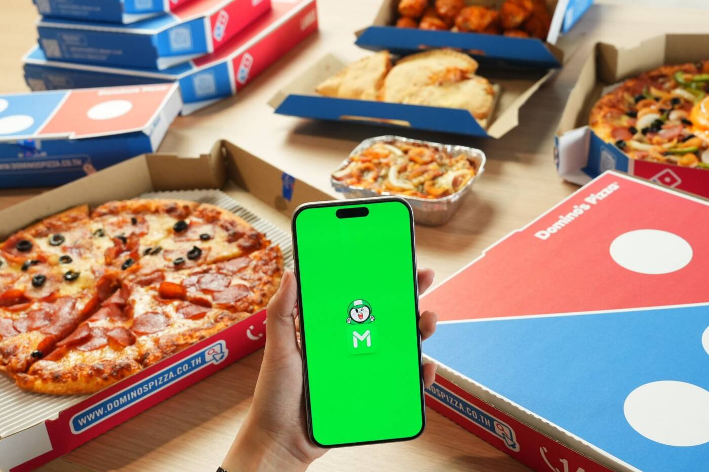 LINE MAN ผนึกกำลัง Domino’s Pizza บุกตลาดทั่วไทย ขยายสาขา-จัดดีลพิเศษ ปั้นยอดโต 40%