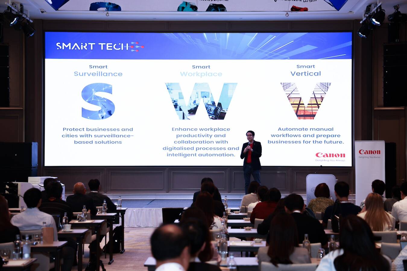 Canon จัดสัมมนา "THINK BIG" จุดพลุเทรนด์ดิจิทัล หนุนธุรกิจอัจฉริยะโตยั่งยืน