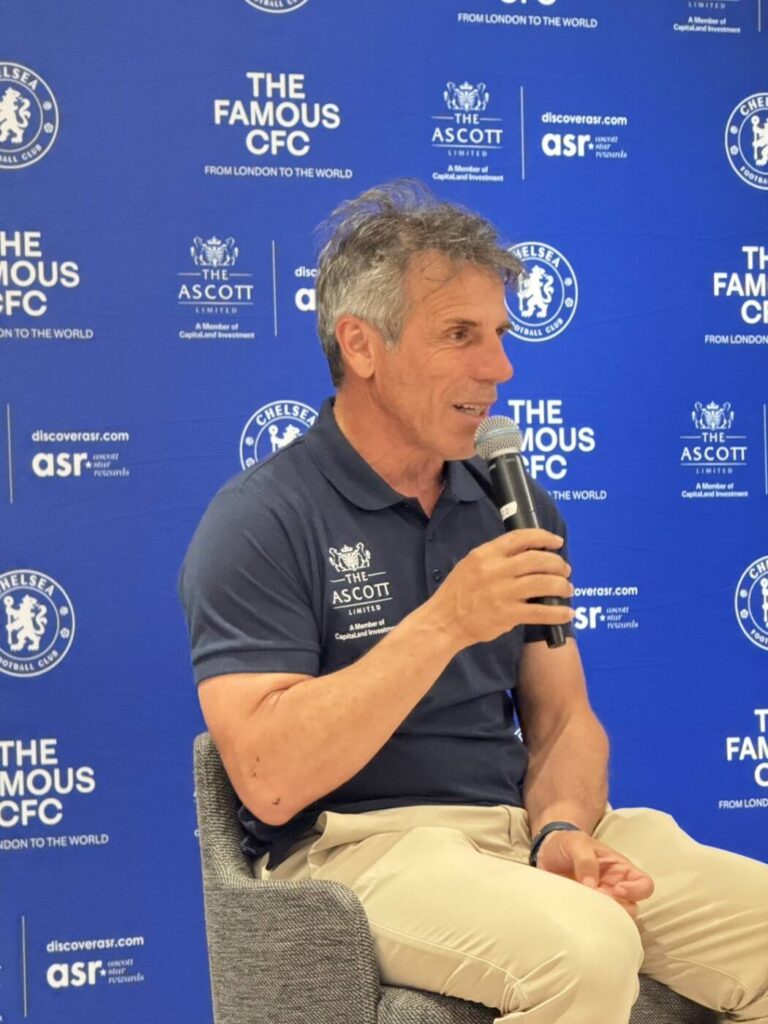 ”จิอันฟรังโก โซลา“ ตำนานเชลซี เยือนประเทศไทย ฉลองความสำเร็จ "The Famous CFC" ฤดูกาล 2024/25
