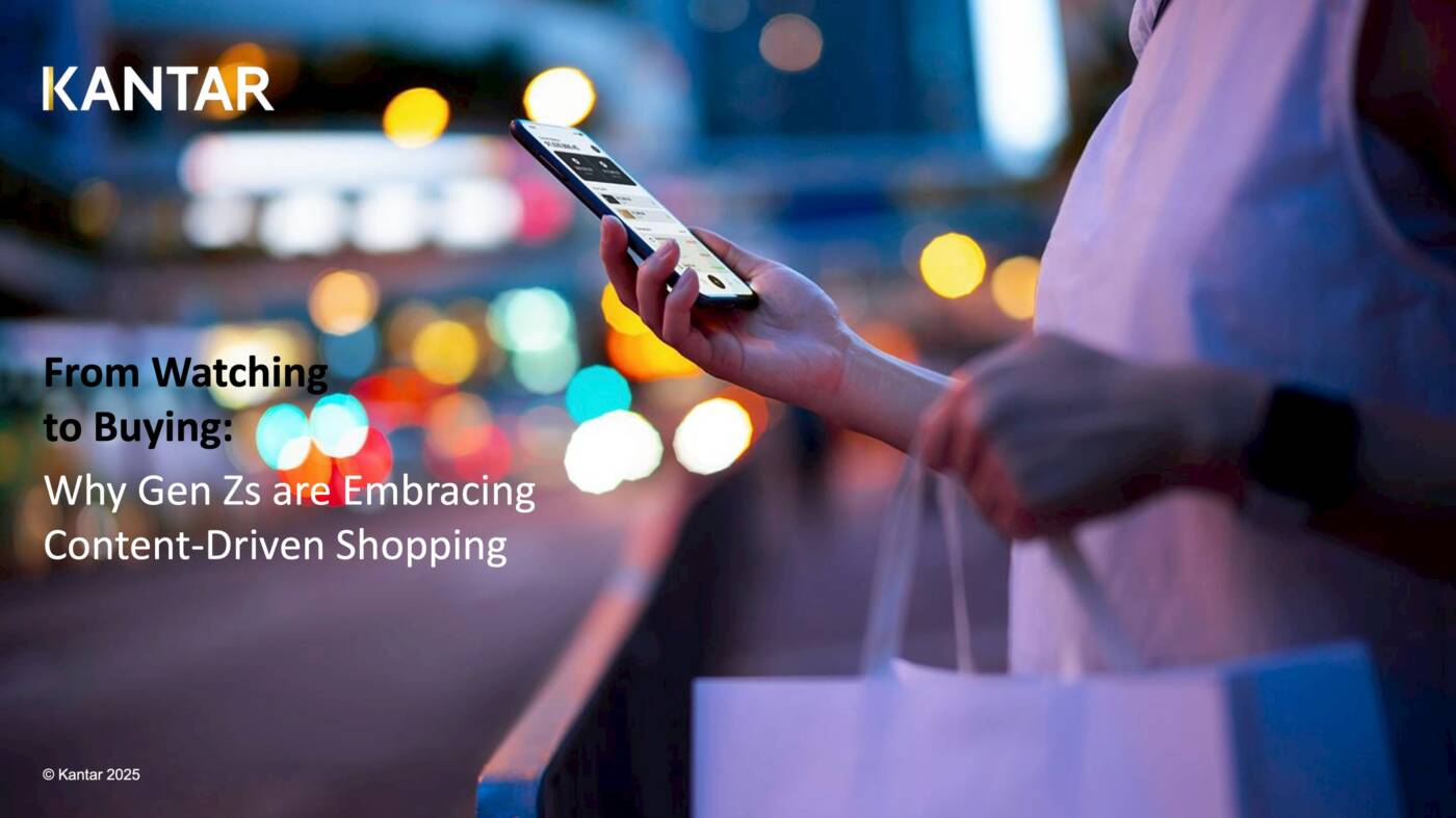 Kantar เปิดพฤติกรรม Gen Z: ช้อปฉ่ำ เสพคอนเทนต์ที่ใช่ บนแพลตฟอร์มที่ตรงใจ