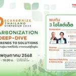 "Decarbonize Thailand Symposium 2025" จัดใหญ่ ผนึกกำลังสตาร์ทอัพทั่วโลก ขับเคลื่อนไทยสู่ Net Zero