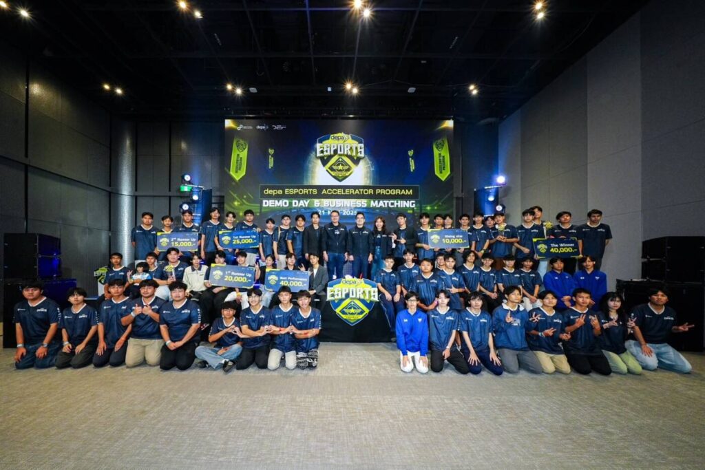 ดีป้า เผย 10 ทีมแกร่งอีสปอร์ตไทย คว้ารางวัล ‘depa ESPORTS ACCELERATOR PROGRAM’ พร้อมบินลัดฟ้าศึกษาดูงานต่างประเทศ