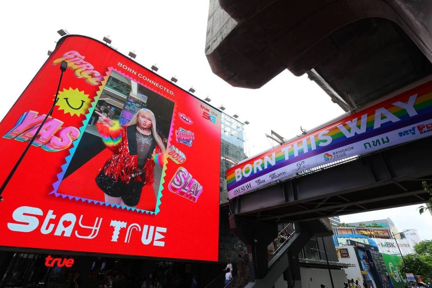 True ฉลอง Pride Month 2025: "ตัวเองที่แท้ทรู" เปล่งประกายทั่วงาน Bangkok Pride Festival