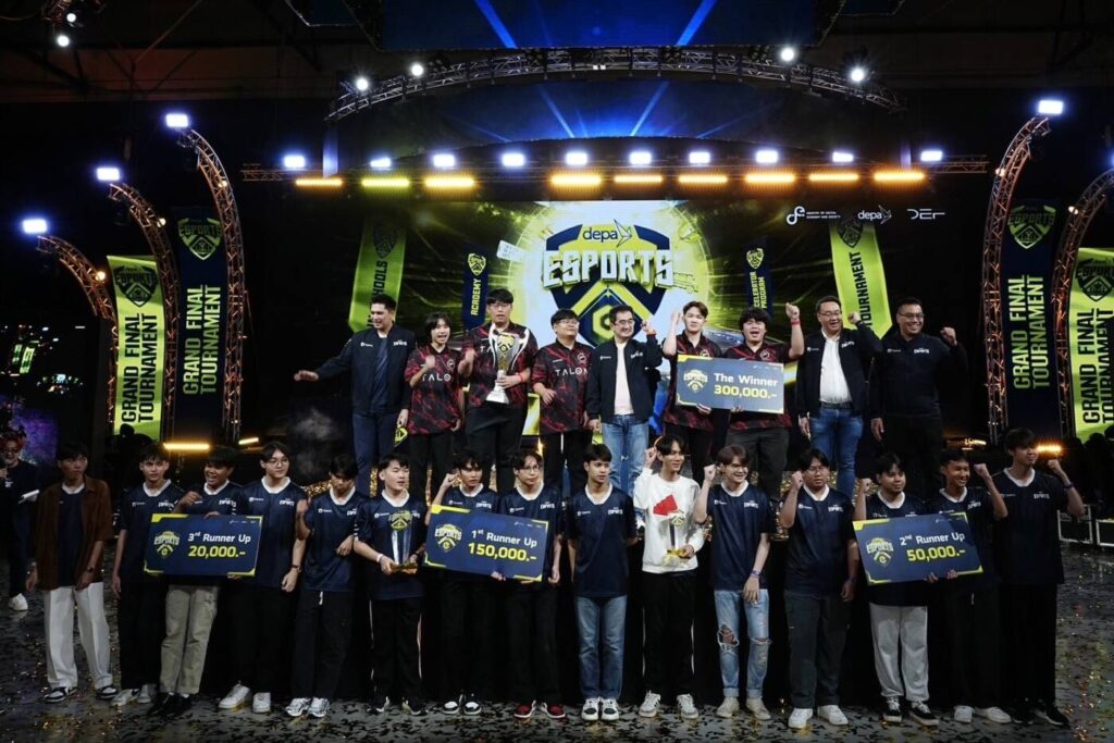 "Talon Academy" คว้าแชมป์ RoV สุดเดือด ในการแข่งขัน depa ESPORTS TOURNAMENT