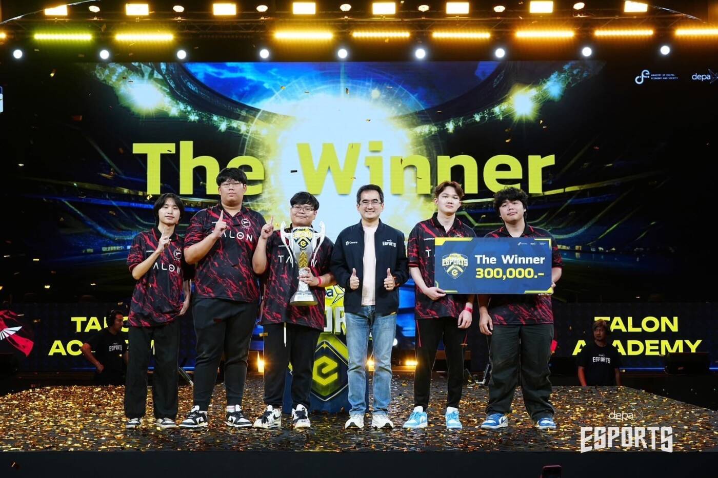 "Talon Academy" คว้าแชมป์ RoV สุดเดือด ในการแข่งขัน depa ESPORTS TOURNAMENT