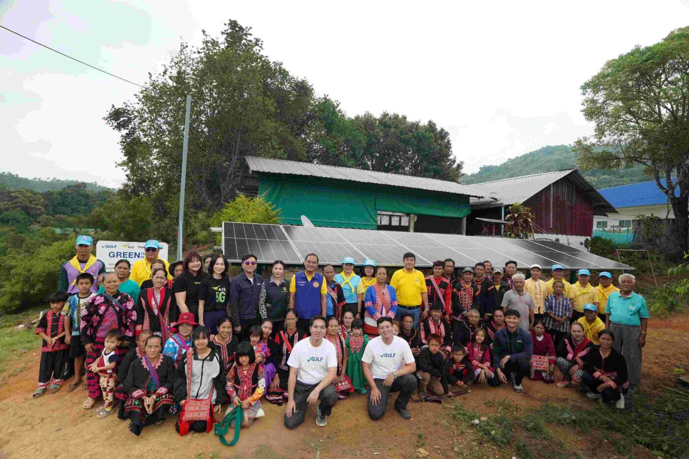 AIS – GULF – สวพส. สานต่อ "Green Energy Green Network for THAIs" ปีที่ 2: ปูรากฐานโอกาส ยกระดับชีวิตชุมชนห่างไกลอย่างยั่งยืน
