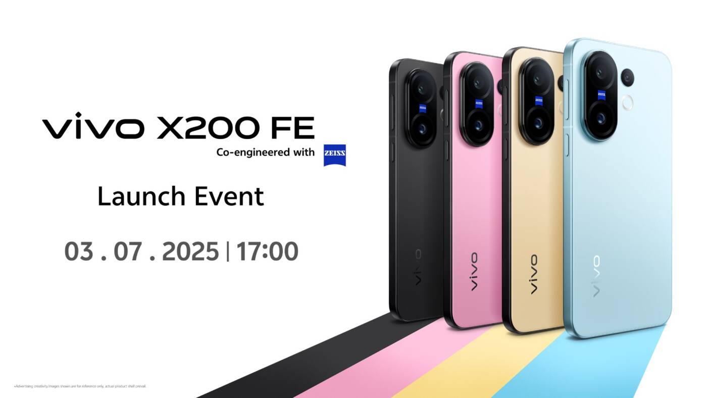 vivo X200 FE ยืนยันเปิดตัวในไทย 3 ก.ค. นี้! จัดเต็มสเปกเรือธง ชิป Dimensity 9300+ กล้อง ZEISS ในดีไซน์คอมแพกต์
