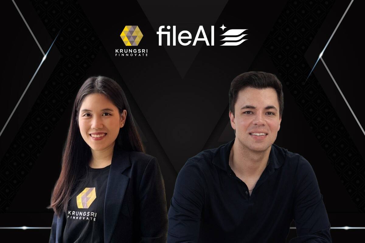 กรุงศรี ฟินโนเวต ทุ่มลงทุนใน fileAI สตาร์ตอัพ AI สุดล้ำ ชูจุดแข็งเข้าใจภาษาไทยซับซ้อน มุ่งปฏิวัติองค์กรสู่ระบบอัตโนมัติ