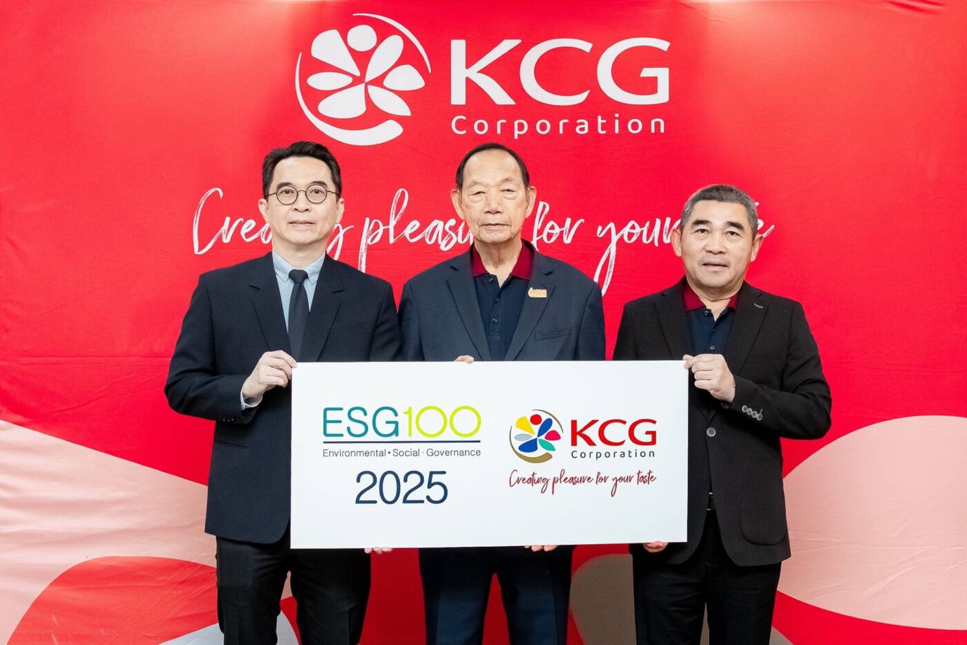 KCG คว้า ESG100 สองปีซ้อน สะท้อนผู้นำธุรกิจอาหารยั่งยืน