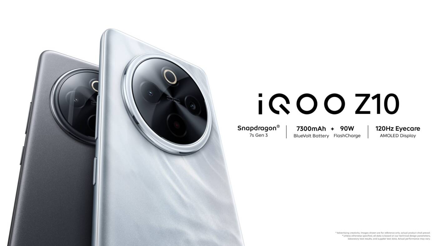 iQOO Z10 เปิดตัวในไทย: ขุมพลัง Snapdragon 7s Gen 3, แบต 7300mAh พร้อมชาร์จ 90W FlashCharge