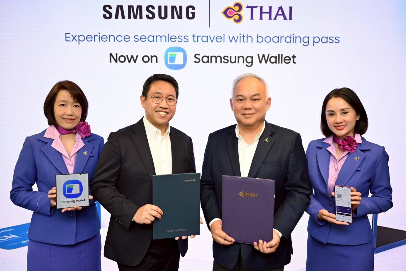 การบินไทย x ซัมซุง เปิดตัว Boarding Pass บน Samsung Wallet ยกระดับการเดินทางยุคดิจิทัล