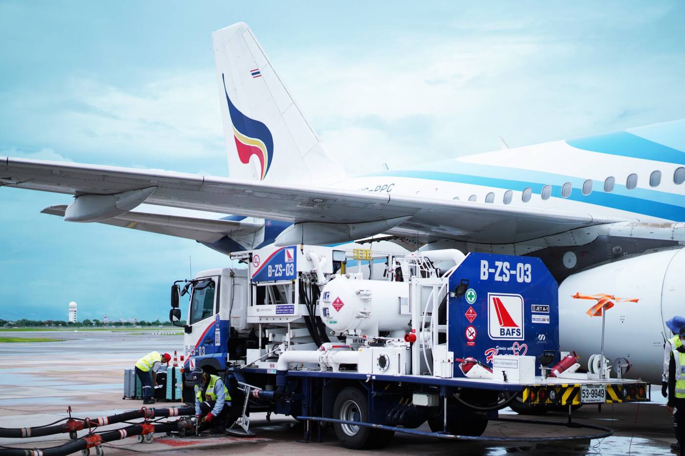 OR-บางกอกแอร์เวย์ส นำร่องใช้น้ำมัน SAF ที่ผลิตในไทยเป็นครั้งแรก