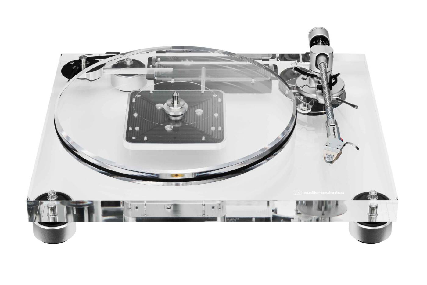 Audio-Technica เปิดตัว "AT-LPA2" เครื่องเล่นแผ่นเสียงดีไซน์โปร่งใส