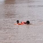 พนักงานเรือฮีโร่! โดดน้ำช่วยสาวท้อง 5 เดือน หวิดจมแม่น้ำเจ้าพระยา