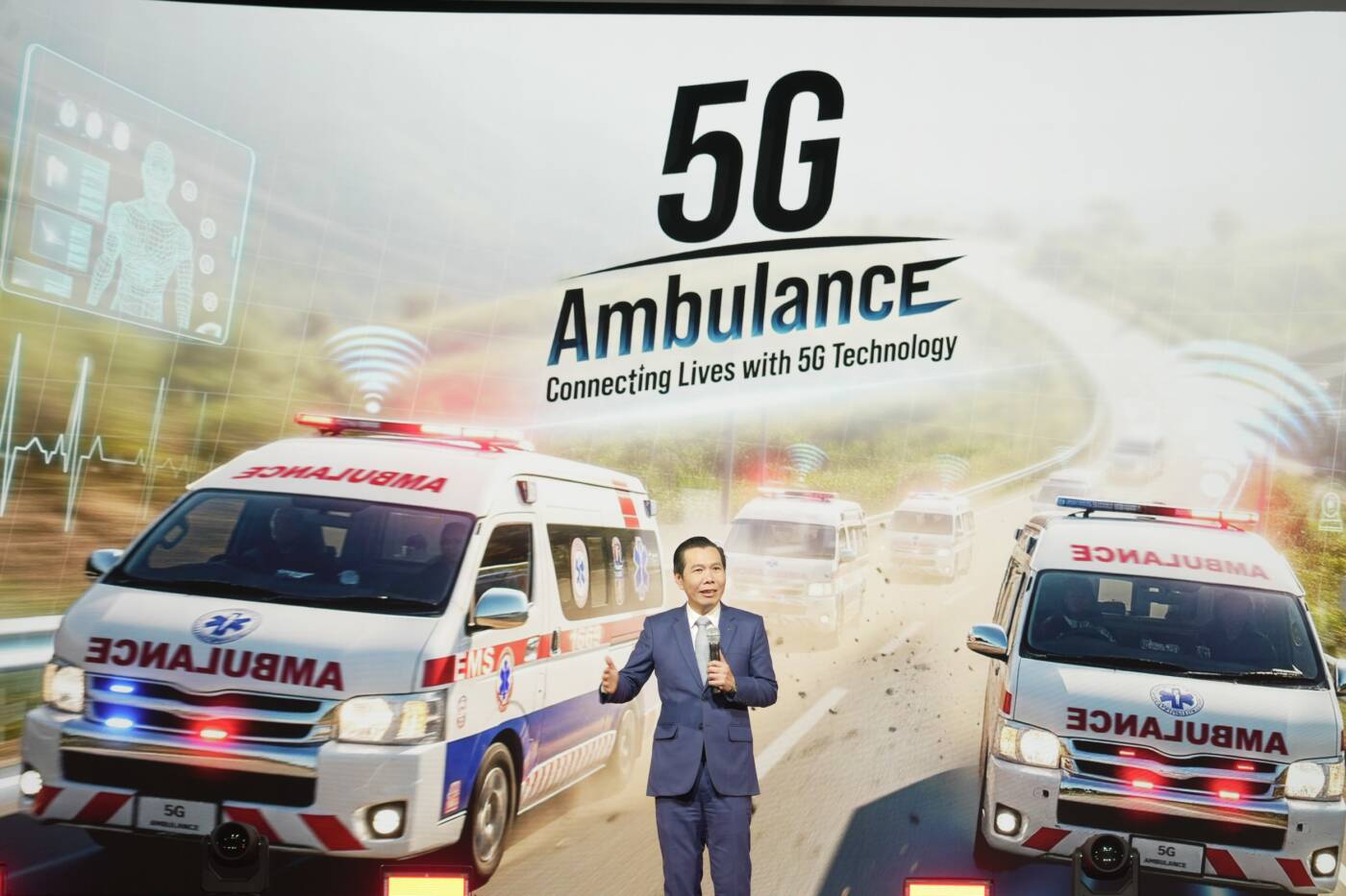 ดีอี-สธ. เปิดตัว “5G Ambulance” พลิกโฉมการแพทย์ฉุกเฉินไทย