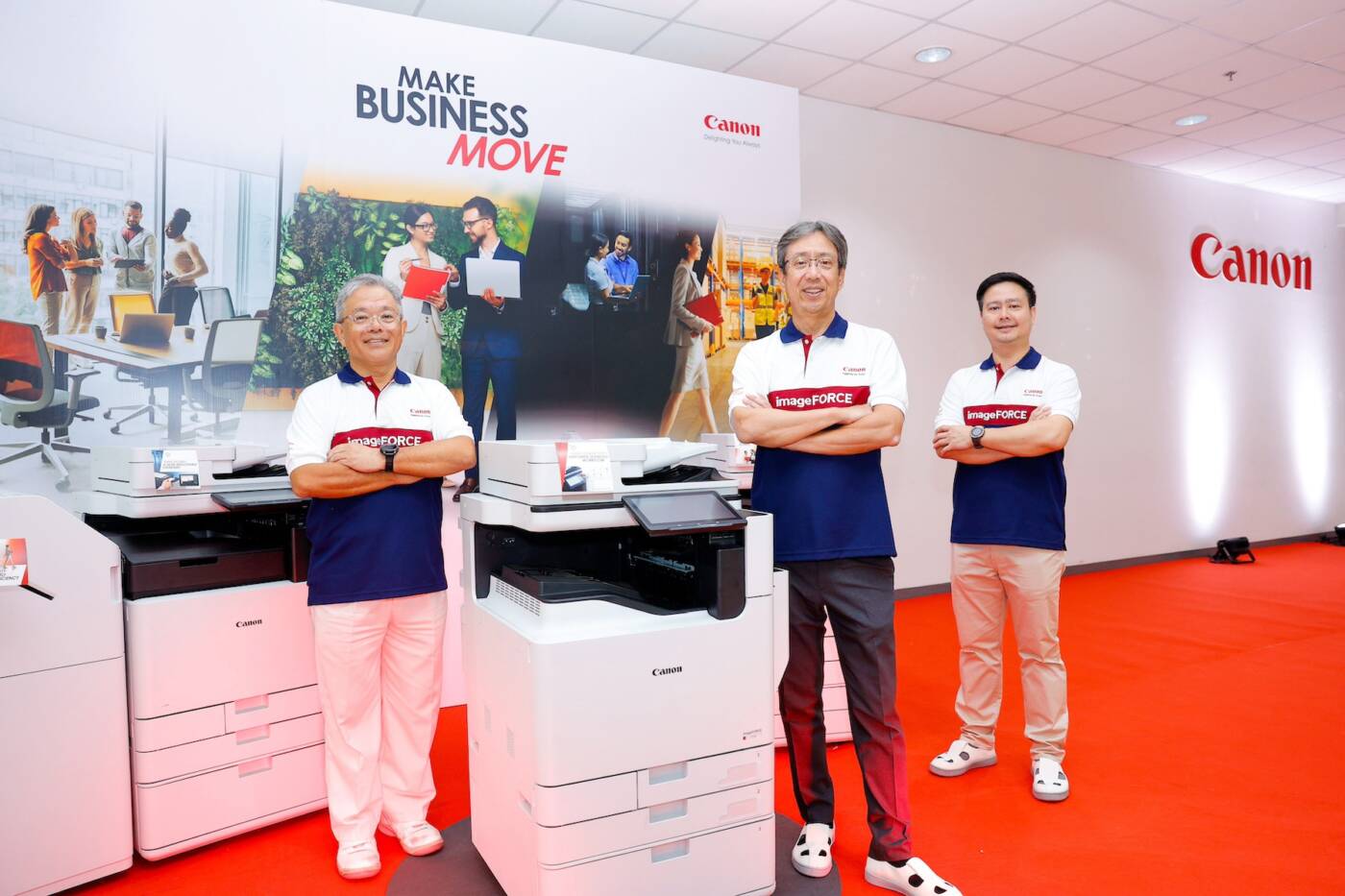 Canon เดินเกมรุกตลาดเครื่องพิมพ์ไทย! เปิดตัว ‘imageFORCE’ 4 รุ่นใหม่ ชู AI-Cloud ตอบโจทย์ยุคไฮบริด ผลิตโดยคนไทยสู่ตลาดโลก
