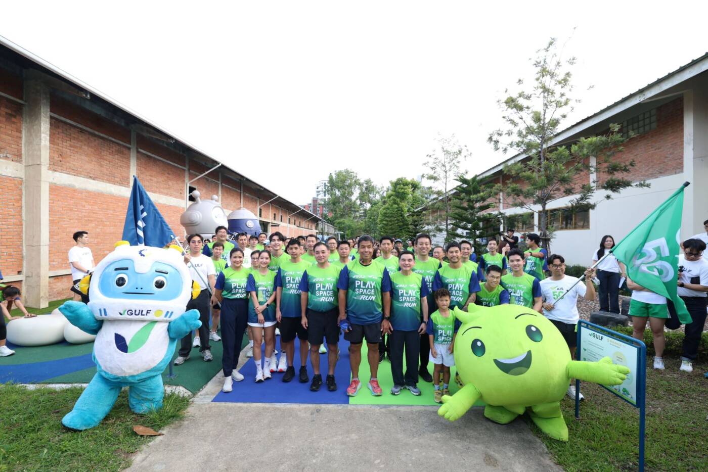 “GULF x AIS Playspace” แลนด์มาร์กใหม่สวนเบญจกิติ ชูพลังงานสะอาด-WiFi ฟรี ยกระดับคุณภาพชีวิตคนเมือง