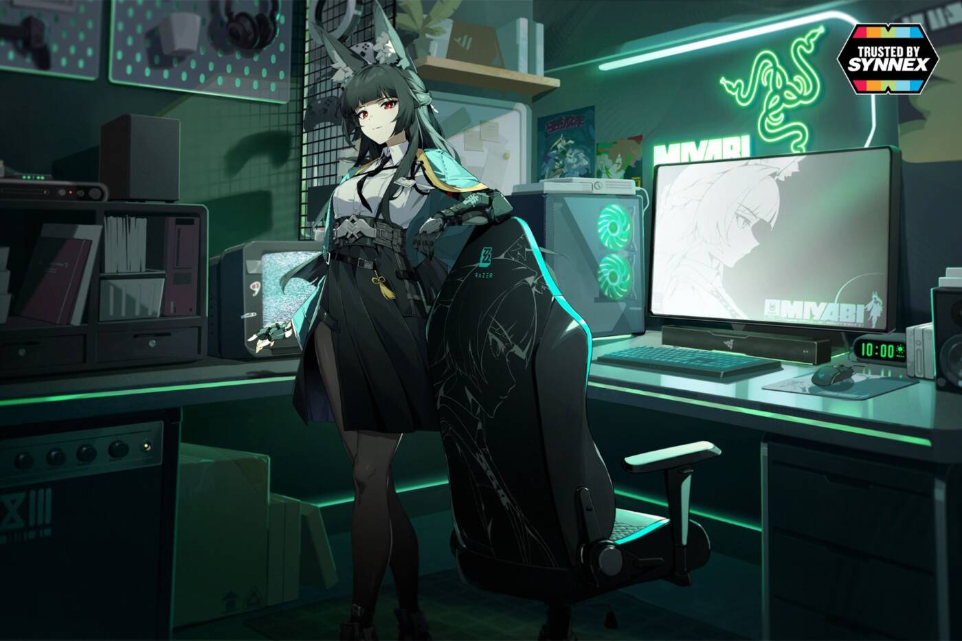 Razer | Zenless Zone Zero เผยโฉมเกมมิ่งเกียร์คอลเลคชันแรก ชูตัวละครดัง "Miyabi" เตรียมวางจำหน่ายปลายปีนี้