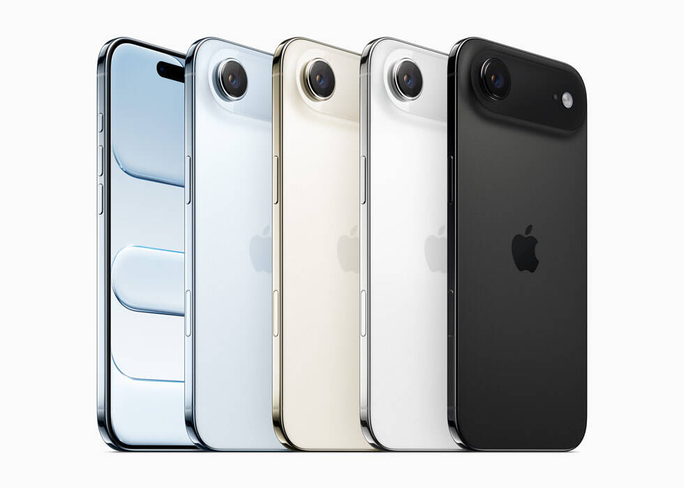 iPhone Air หนา 5.6 มม. ชิป A19 Pro กล้อง Fusion 48MP กล้องหน้า Center Stage 18MP