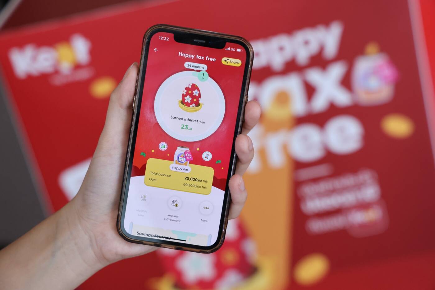 Kept by krungsri ชู "Happy tax free" พลิกโฉมเงินฝากประจำปลอดภาษี เจาะใจ Gen Z ด้วยสูตรลับ "มีวินัย = แฮปปี้"