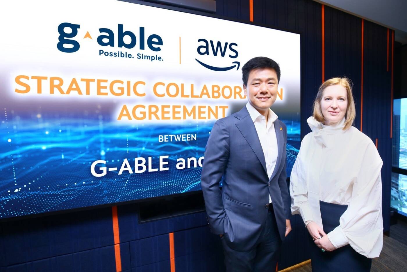 จีเอเบิล ผนึกกำลัง AWS ประกาศความร่วมมือเชิงกลยุทธ์ หนุนองค์กรไทยทรานส์ฟอร์มสู่ยุคดิจิทัลเต็มรูปแบบ