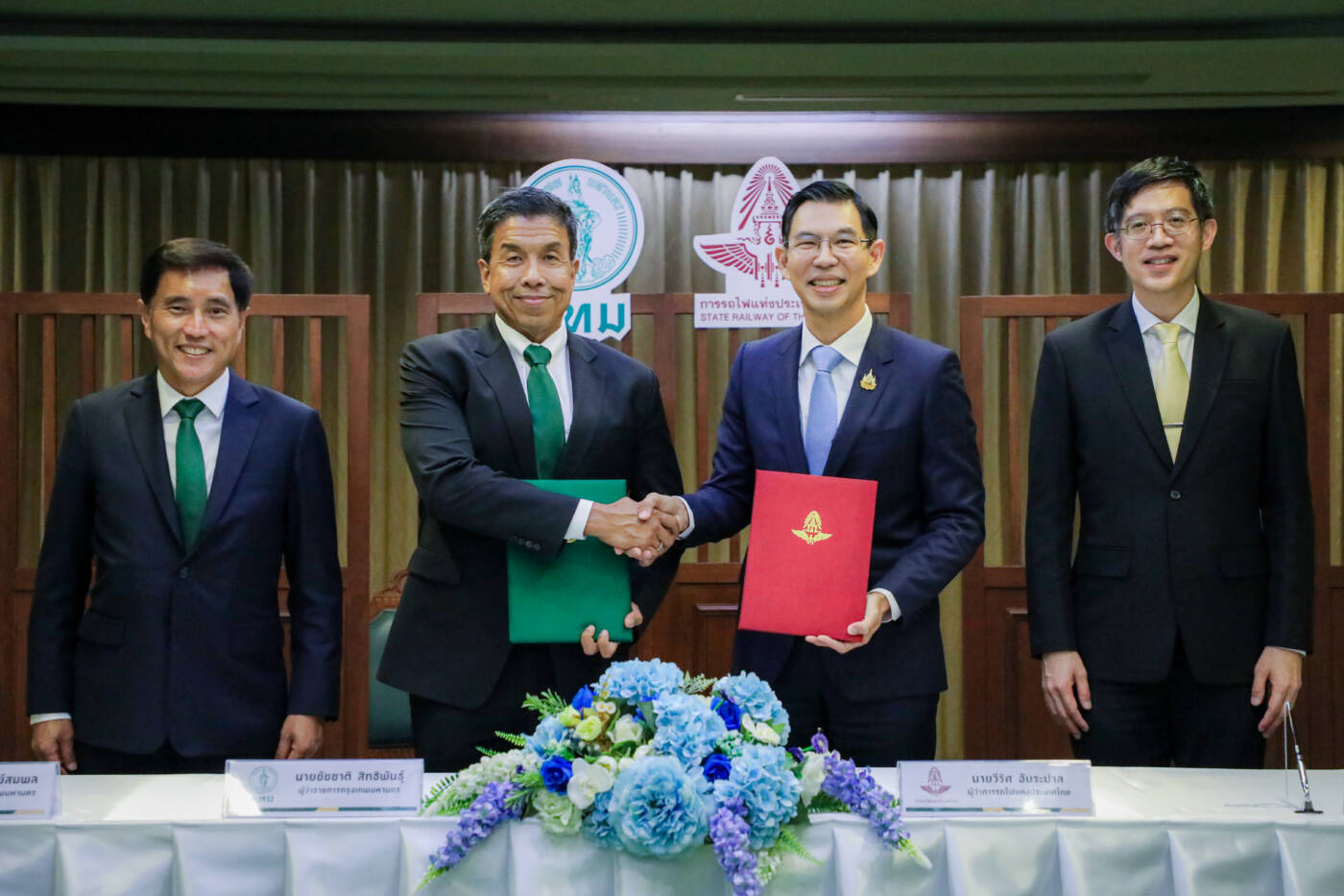 รฟท. ผนึกกำลัง กทม. เซ็น MOU ประวัติศาสตร์ 15 ปี