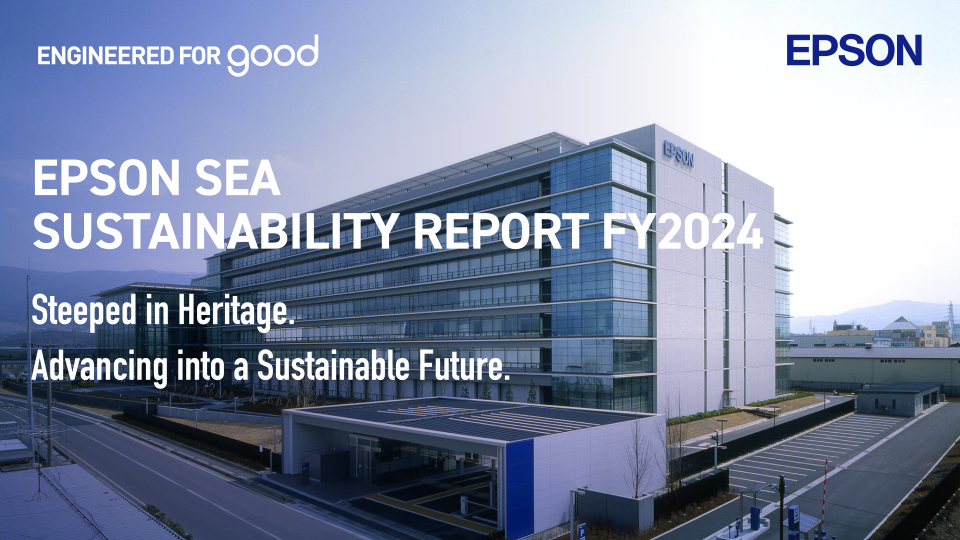 Epson เปิดรายงานความยั่งยืนประจำปี 2024 : เร่งขยายเศรษฐกิจหมุนเวียน พร้อมยกระดับความโปร่งใสด้านการปล่อยคาร์บอนในเอเชียตะวันออกเฉียงใต้