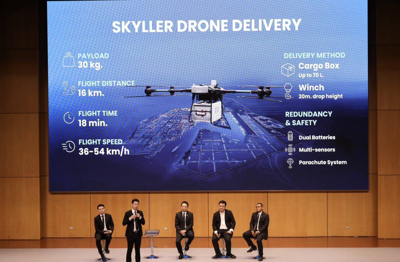 NT จับมือ CAAT พลิกโฉม "The New Era of Drone Delivery" ชูแพลตฟอร์มดิจิทัล บริหารจราจรทางอากาศ เพิ่มความปลอดภัยขนส่งด้วยโดรนทั่วประเทศ